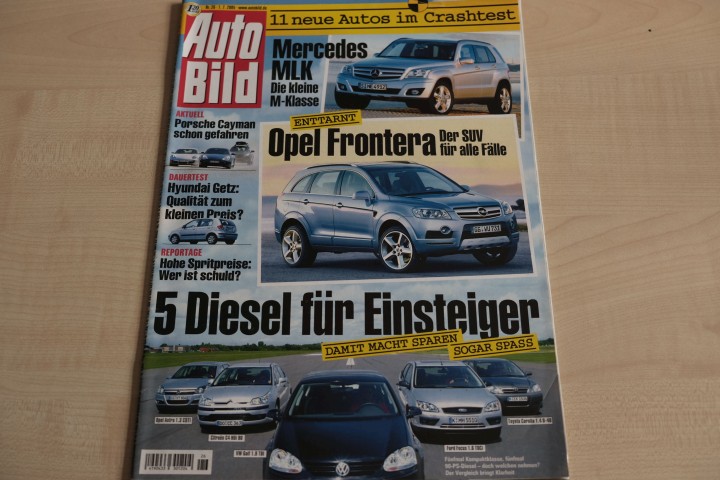Deckblatt Auto Bild (26/2005)